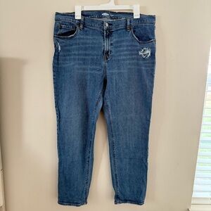 Old Navy Distressed Boyfriend Jeans